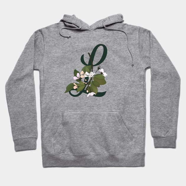 Monogram L Hoodie by eveline